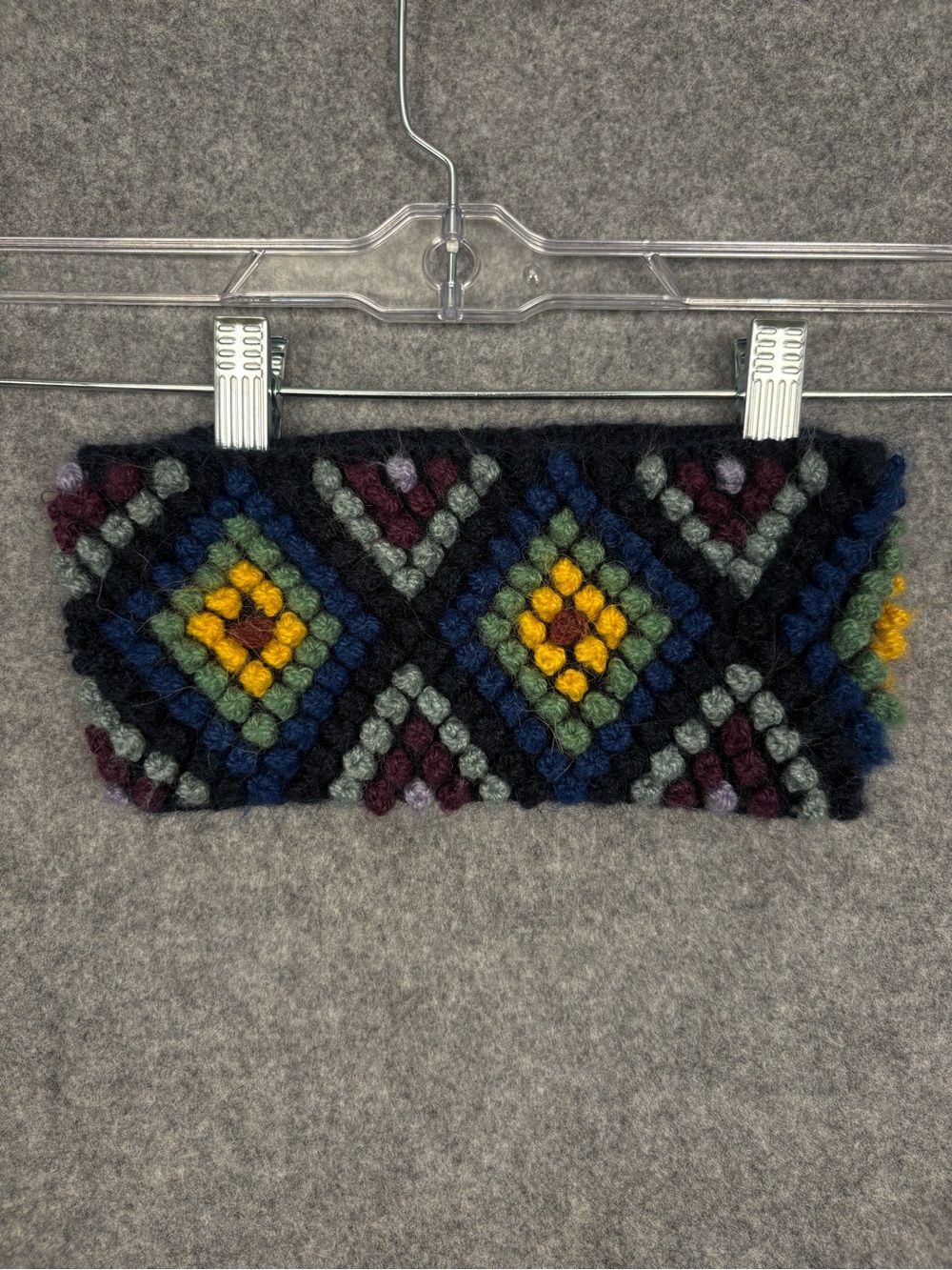 Andes Gifts Alpaca Wool Crochet Ear Warmer Headband